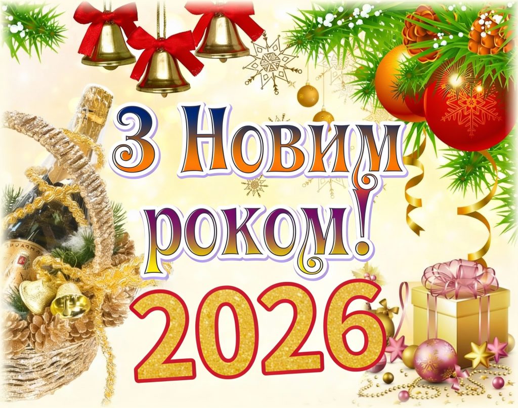 листівка з новим роком