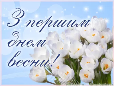1 березня перший день весни